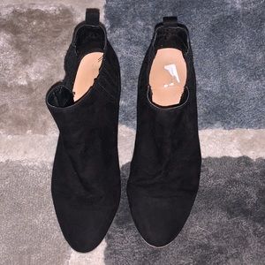 Black dress boots